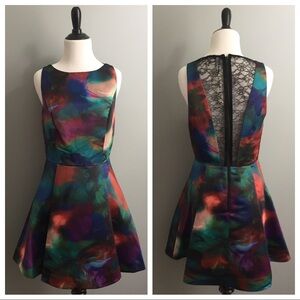 Alice & Olivia Emery Floral dress